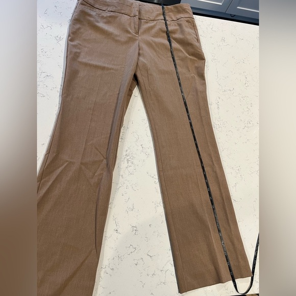 Worthington Petite Modern Fit Tan Brown Career Office Business Pants Size 10P - Picture 6 of 9